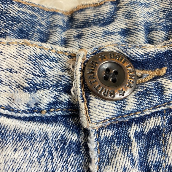 Vintage 80’s mom jeans PURE JEANSWEAR acid wash look size 7 - Picture 3 of 8